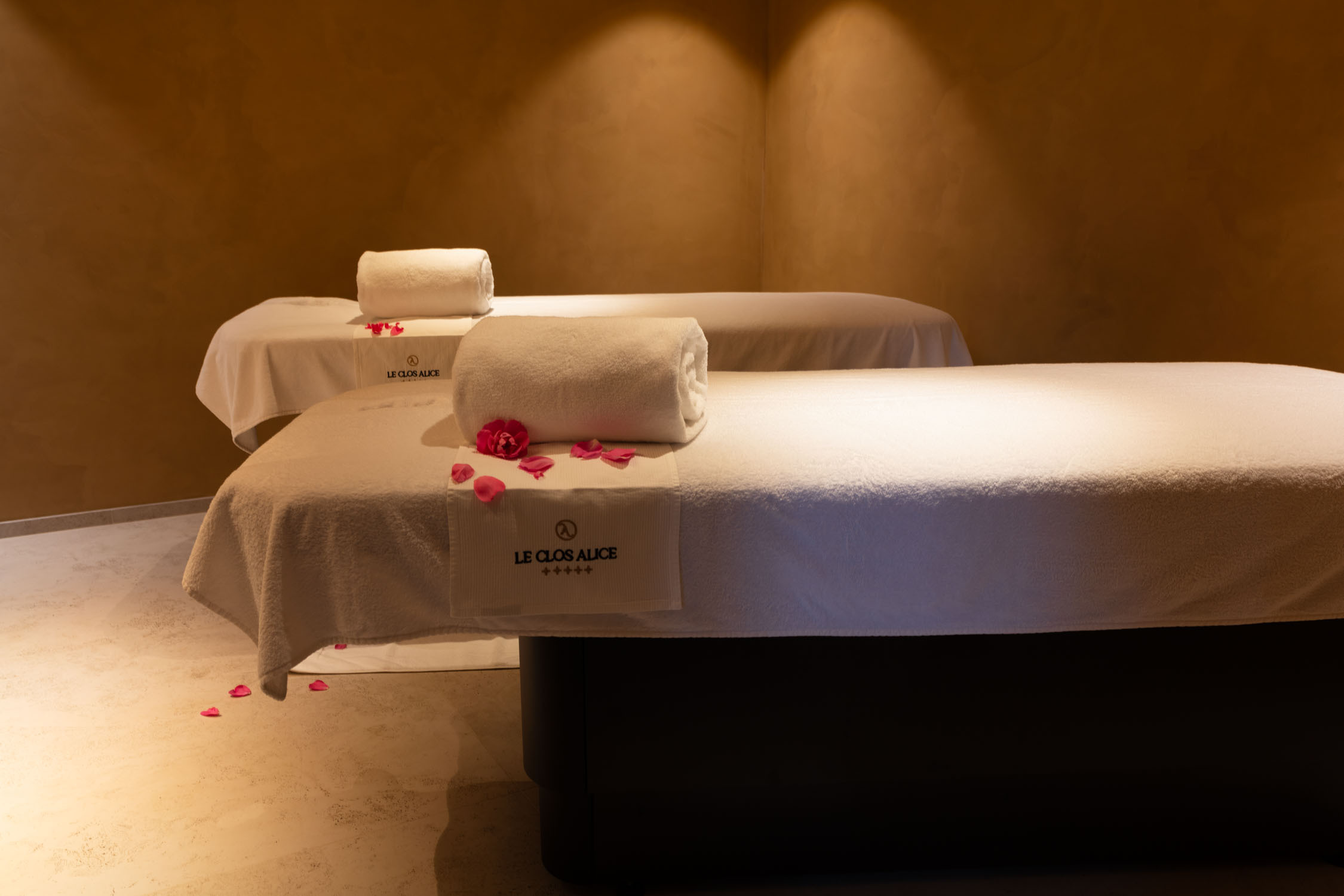 Bulles et massage